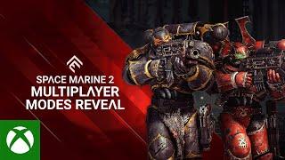 Warhammer 40000 Space Marine 2 - Multiplayer Modes Reveal Trailer  Warhammer Skulls Festival