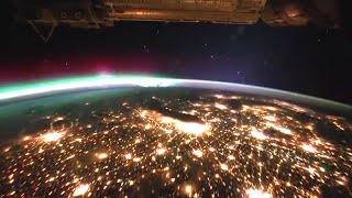 Aurora Borealis from Space  NASA footage 