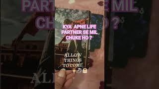 Kya Ap Apne Life Partner se Mil Chuke Ho ?#hinditarot #tarotreading #shorts #fyp #lovereading #shadi