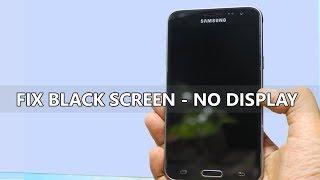 How To Fix Black Screen Problem on Samsung Galaxy Fix Black screen No Display Phone