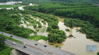 Разлив реки Комаровка