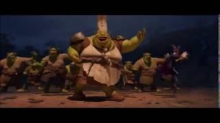 Shrek Forever After Pied piper scenes