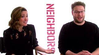 Seth Rogen & Rose Byrne Interview - Neighbors 2014 JoBlo.com HD