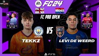 TEKKZ VS LEVI DE WEERD  FC Pro Open 24 Match Week 4 - Group D