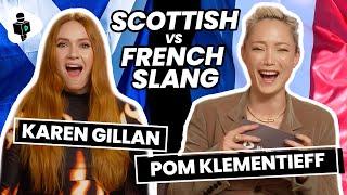 You DISGUST Me Guardians Of The Galaxy 3  Karen Gillan Pom Klementieff French Vs Scottish Slang