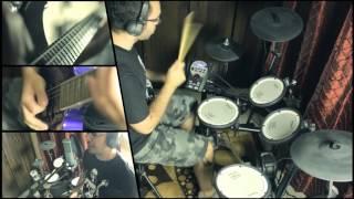 One Man Band  Amon Amarth - As Loke Falls Cover By Ehab Sami