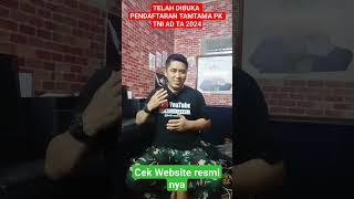 Telah dibuka Pendaftaran Tamtama Pk TNI AD ayo daftar #tni