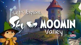 Moomin Valley in Sky ️ New Area & Ninny Cape  - Sky Beta  Sky children of the light  Noob Mode