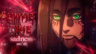 「Summertime Sadness」Aot final episode AmvEdit°Alightmotion「Free Preset #molobreact1