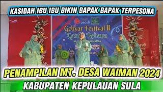 LOMBA KASIDAH REBANA KLASIK  PENAMPILAN MT DESA WAIMAN SANANA