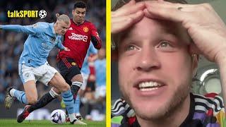 Olly Murs NERVOUSLY Declares BIGGEST GULF EVER Between Man Utd & Man City Ahead Of FA Cup Final 