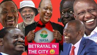 VITUKO ZA POLITICIANS UHURU RUTO RAILA NGANGA & KING JORGES