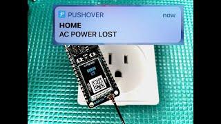 Simple Power Outage Monitor wPush Notifications - Cellular 4G LTE