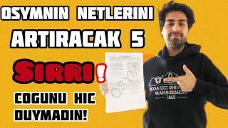 #YKS’de Kullanabileceğin ÖSYM’nin 5 Sırrı #tyt #ayt