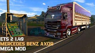 ETS 2 1.49  MERCEDES BENZ AXOR MEGA MOD  ÖZEL KRONE HAL DORSE  İYİ SEYİRLER #ets2 #ets2mods