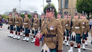 2 SCOTS & 4 SCOTS The Royal Regiment of Scotland       #soldiers #military  #parade #scotland