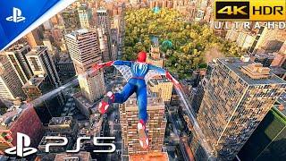 Marvels Spider-Man 2 PS5 Looks ABSOLUTELY AMAZING  Realistic Ultra Graphics  4K 60FPS HDR