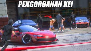 KEI BERUSAHA MATI MATIAN MENYELAMATKAN TEMANYA YANG DI SEKAP  GTA 5 ROLEPLAY