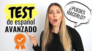 TEST your SPANISH Do you Know these 15 Advanced Words?  ¿Tienes un NIVEL AVANZADO de español?