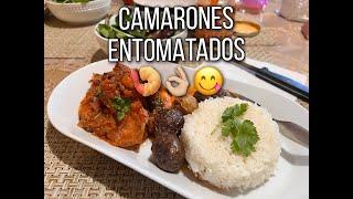 Camarones Langostinos entomatados 2024