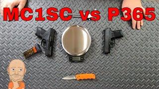 Mossberg MC1 vs Sig Sauer P365 Review and Comparison