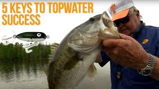 5 Keys to Topwater Fishing Success