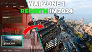  How to play OG Rebirth Island in 2024  MRON Warzone Full Tutorial  Cold War Weapons in MW2019