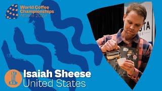 Isaiah Sheese United States — 2023 World Barista Championship Finals