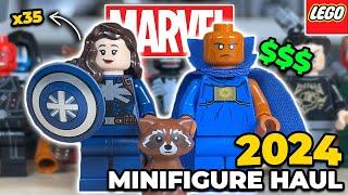 NEW & RETIRED LEGO Marvel Minifigure Haul 2024