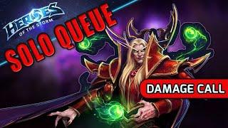 Solo Queue Damage Call  Heroes of the Storm Gameplay