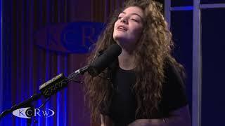 Lorde performing The Love Club Live on KCRW