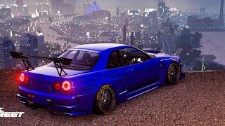 CarX street  Gameplay  Looking for a drift car  Skyline R34  1080ꜰʜᴅ60ᶠᵖˢ