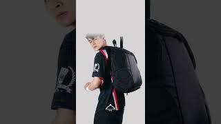 Red and Black  #badminton #backpack