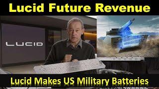 Lucid Motors Battery for US Department of Defense Military Advanced Technology 