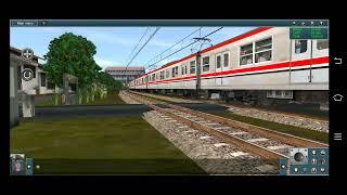 Hunting KRL JR 203 di trainz simulator