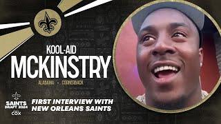 2024 NFL Draft Kool-Aid McKinstrys first interview with New Orleans Saints