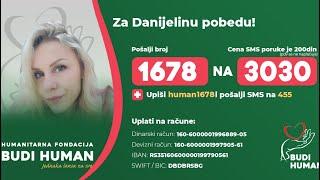 Za Danijelinu pobedu Upiši SMS 1678 i pošalji SMS na 3030  ep342deo01