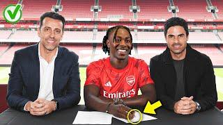 Arsenal Deal Done For WingerArteta Insane Reaction For The DealFirst Unveiling in Emirates Stadium