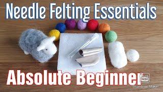 Needle Felting For Beginners Tutorial - Let Me Guide You Into The Wonderful World Of Felting