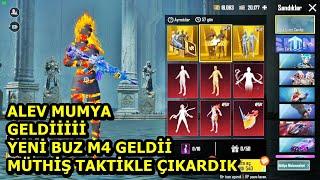 ALEV MUMYA GELDİ YENİ BUZ M4 GELDİ MÜTHİŞ TAKİKTLE ÇIKARDIK  BATUR GAME PUBG MOBİLE