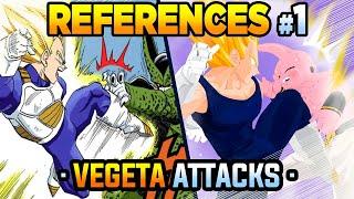 Vegeta Attacks References  DRAGON BALL FAN ANIMATION