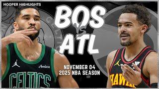 Boston Celtics vs Atlanta Hawks Full Game Highlights  Nov 4  2025 NBA Season