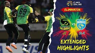 Extended Highlights  St Lucia Kings vs Jamaica Tallawahs  CPL 2022