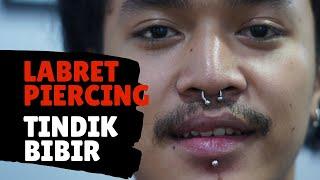 Lip Piercing Tindik di Bibir - Labret Piercing By Piercing Indonesia - Piercing & Tattoo Bandung