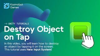 How to Destroy Object on Tap in Unity 2D