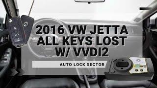 2016 Volkswagen Jetta All Keys Lost PROX with VVDI2