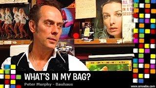 Peter Murphy Bauhaus - Whats In My Bag?