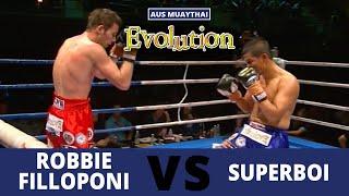 Robbie Filloponi Vs Super Boi - Evolution Muay Thai 20