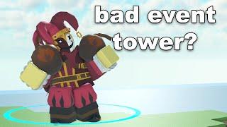 NEW TDS Event Tower Jester..  ROBLOX