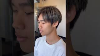 MENS HIGHLIGHTS  #menshair #highlights #blondehair #hairtransformation #howto#hairtok